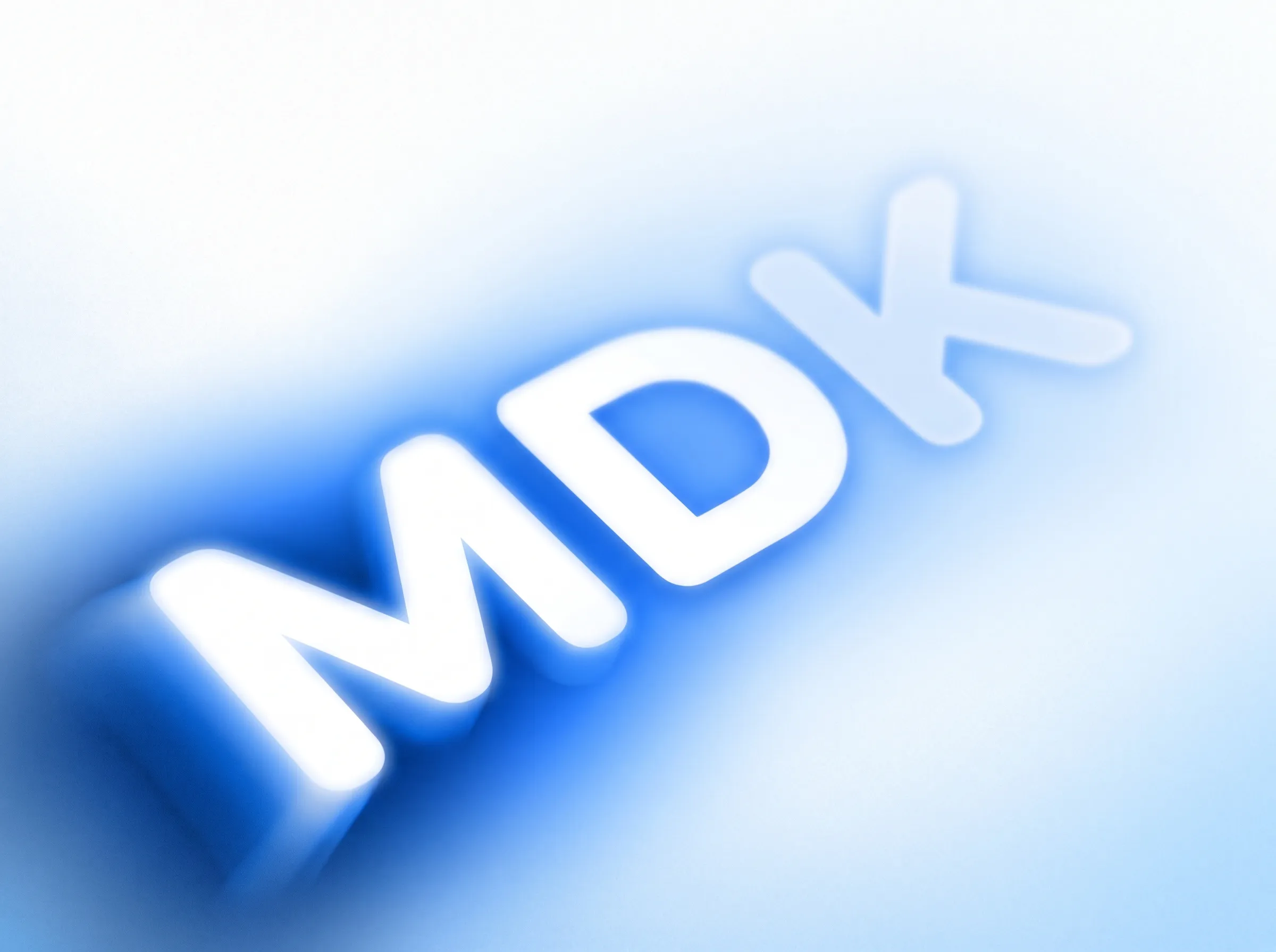 Glowing shape and data nodes for the MDK data library
